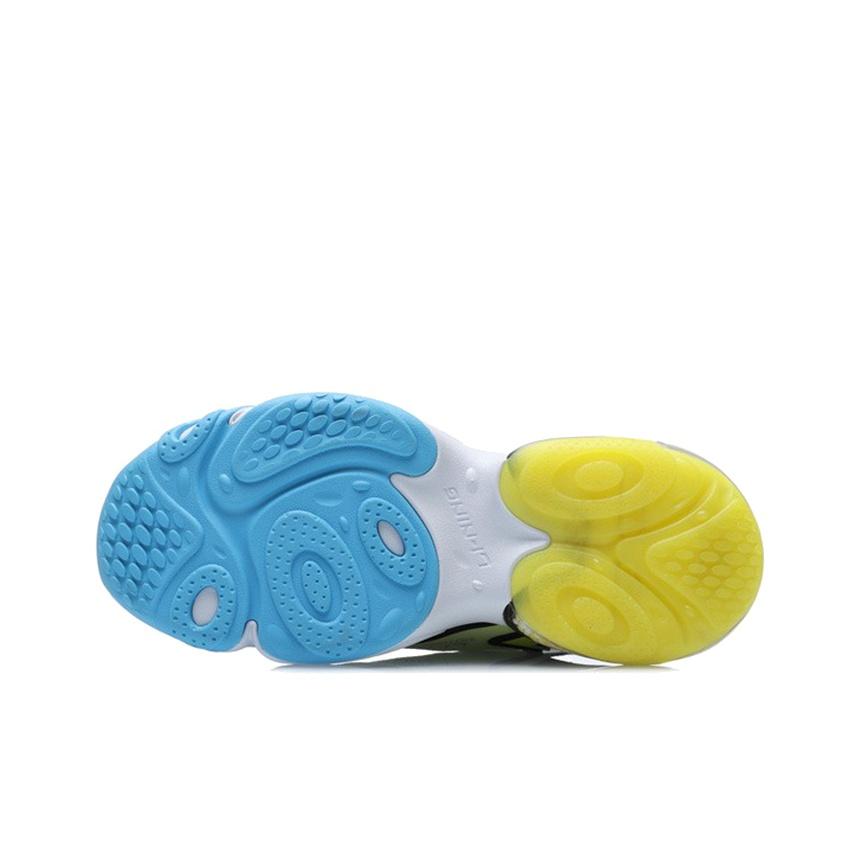 Li Ning Kids Half Palm Air Cushion Non-Slip Shock Absorbing Wear-Resistant Breathable Lightweight Low-Top Running Shoes Kids Running Shoes YKCR052-3