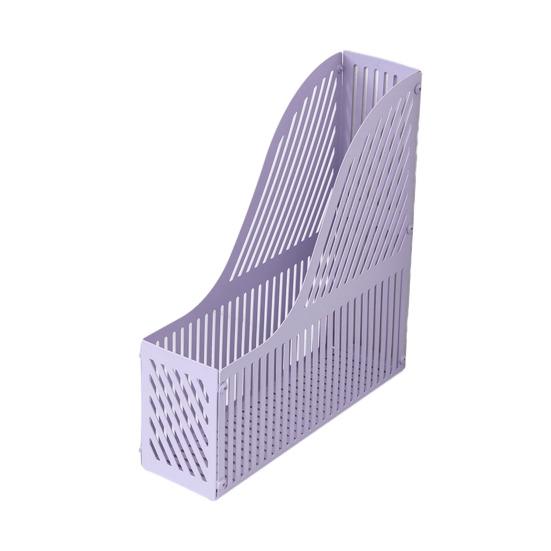 File Holder Note Dispenser Acrylic Iron Easy Access Desk Organizer Office Home Classroom Storage Accessories