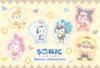 SONIC & FRIENDS × Sanrio Characters Mascot 6 Set SEGA JAPAN NEW