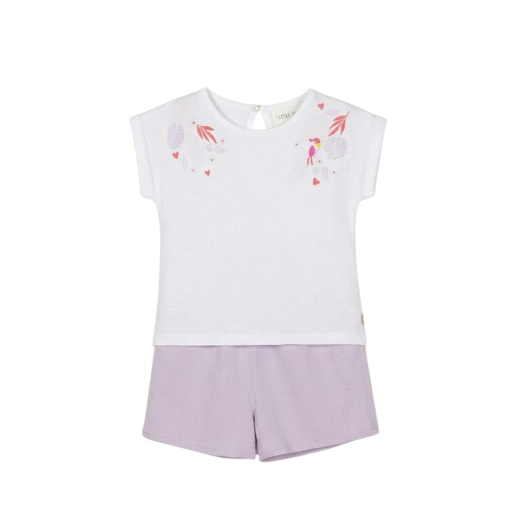 Carrement Beau Childrens/Kids T-Shirt & Shorts Set