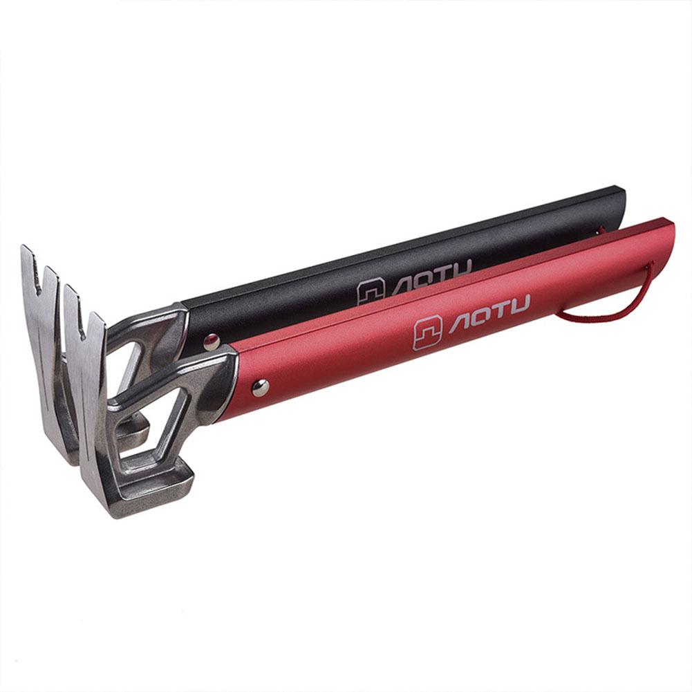 Zeltnagelhammer mit Griff Multifunktional Leichtgewicht Outdoor-Überlebensausrüstung Für Bergsteigen Camping