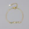 Luxury Rhinestone Wave Bracelet For Women Fashionable Versatile Elegant Chain Bangle High End Jewelry Accessory