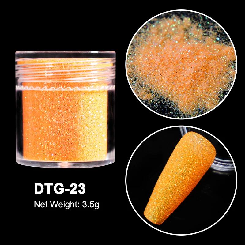 3,5g Paillettes Iridescentes Sucre pour Ongles Coloré Candy Coat Poudre Pigment Pour Manucure Effet Sucre Poussière Brillante Décorations Nail Art