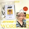 [USED] ATEEZ Seonghwa Sigri 2021 + Trading Card + Employee ID Card