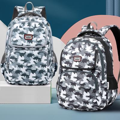 Boys Backpack Multi-compartment Large-capacity Schoolbag, Primary School Students, Junior High School, High School Burden Reduction Backpack