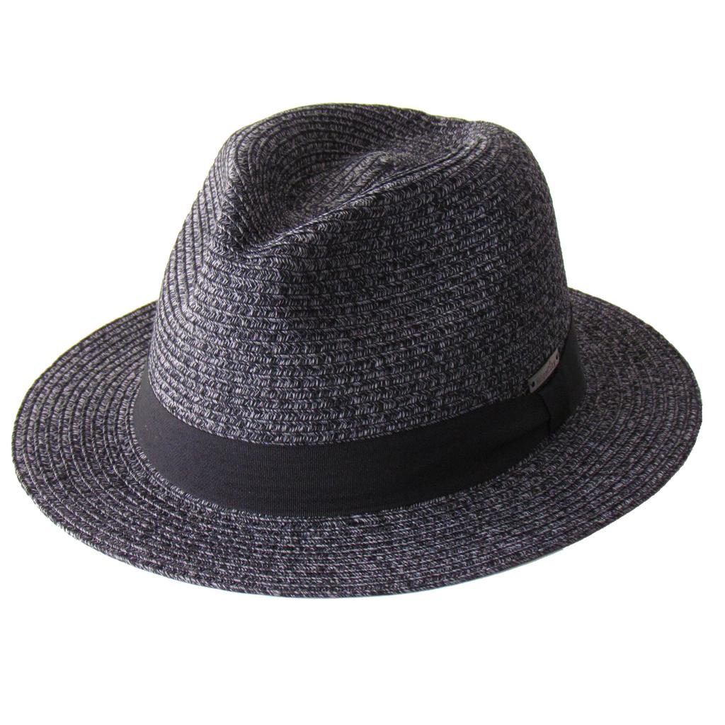 Edge City Washable Foldable Home Wash Mannish Straight Hat, (M, 97/Black)