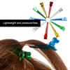 45/65 Pièces Pinces à Cheveux Mini Barber Colorées/Argentées Résistantes à la Chaleur Épingles Fixes en Métal Pro Salon Coupe de Cheveux Coiffage Ménager
