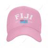 Unisex Baseball Cap FIJI EST Independence Day Wild Sun Shade Peaked Adjustable Outdoor Caps for Unisex Women