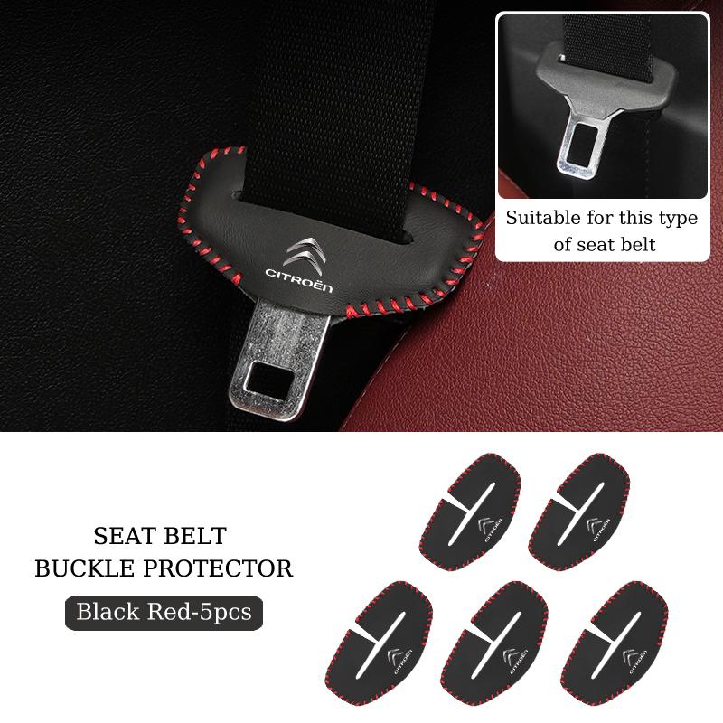 Car Seat Belt Protection Buckle Vehicle Accessories For Citroen C4 C3 C5 C1 C2 Berlingo Celysee Cactus Aircross Saxo Grand