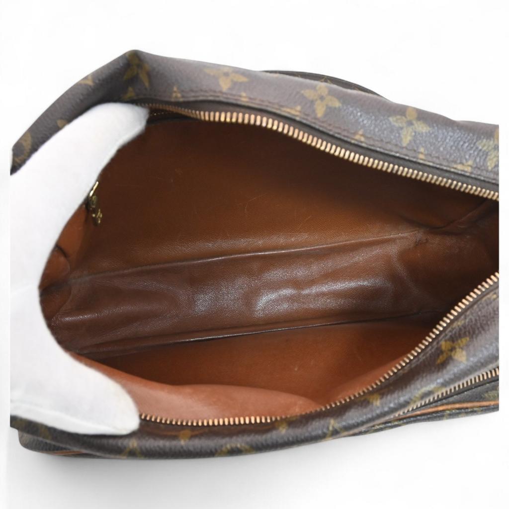 Auth LOUIS VUITTON Monogram Nile Shoulder Bag Brown PVC M45244 Lv9913aa