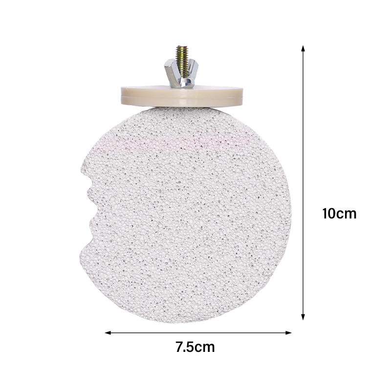 Creative Ice Cream Shaped Parrot Stand Pole Matte Finish Bird Platform with Tooth & Claw Grinding Stick Pet Supplies for Parrots