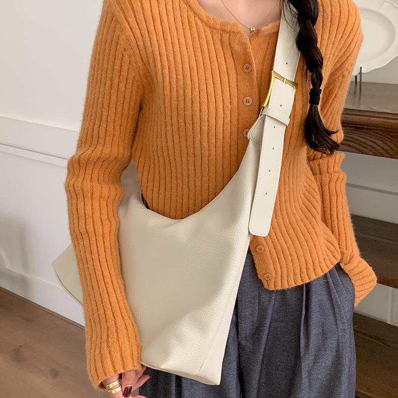 Bag women's bag new 2025 large-capacity messenger bag women's high-end underarm bag Korean version commuter tote bag