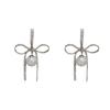 French Style Elegant Pearl Bowknot Long Dangle Earrings Fashion Jewelry For Women