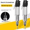 Elektrischer Schraubendreher 220V Schraubenzieher, Kabelgebundenes Elektrowerkzeug mit Hohem Drehmoment & Variablen Industriellen Geschwindigkeitsstufen für Heim-DIY-Möbel