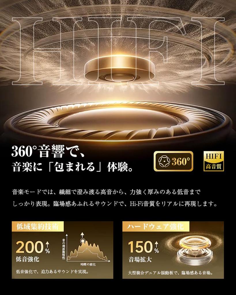 Bluetooth 6.1 Wireless Earbuds with Open-Ear Technology, Air Conduction, Noise Cancellation, Noise Leakage Prevention, Built-in Microphone, One-Touch