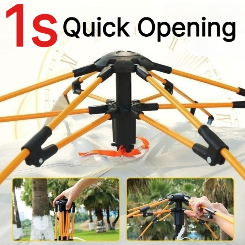 Sun-proof Rainproof Dome TentAutomatic Pop Up Camping Tent Travel Foldable Outdoor Family Camping Shelter Tents Sleeping Gear