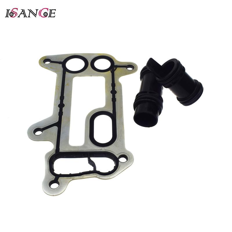 Oil Cooler Gasket Seal & Pipe Tube Pipes For BMW 1 3 5 Series X1 X3 118d 120d 123d 316d 318d 320d 520d 11427802114, 11427802115