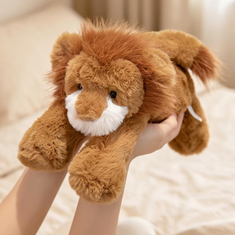Peluche Animali in Posizione Prona Adorabile Coniglio Elefante Mucca Leone Maiale Bambole Peluche Ripiene Cuscino da Abbracciare Per Regali