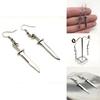 Trendy Geometric Sword-shaped Earrings For Women Alloy Fashion Jewelry 2021