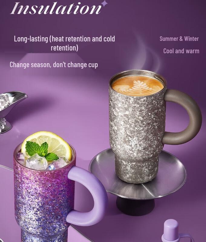 RELEA Pure Titanium Insulated Water Bottle