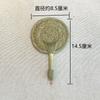 Hand-woven hand-woven papaya antique fan hand-cranked papaya fan to cool down in summer baby mosquito repellent fine-woven