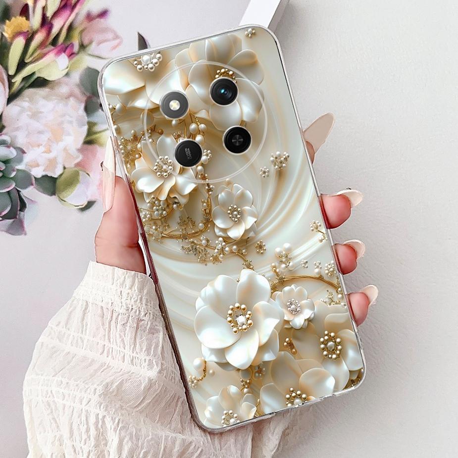 For Honor Magic 7 Lite Case BRP-NX1 2025 New Luxury Painted Cover Clear Silicone Soft Slim Phone Case For Honor Magic7 Lite Bags