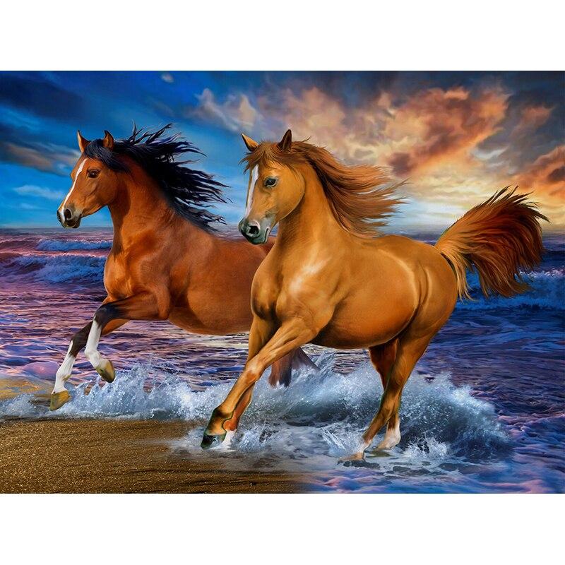 5D DIY Diamond Painting Kit Hummer In The Snow Art Diamond Embroidery Rhinestones Decorations for Home