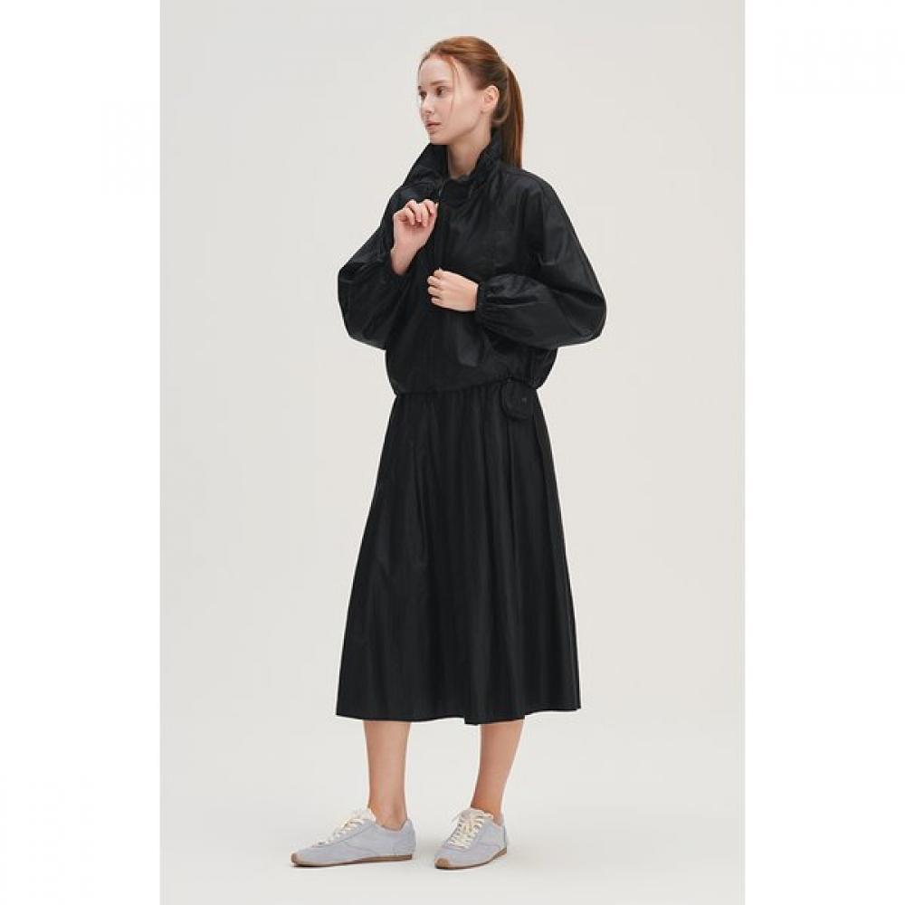 Huit Lightweight Tuck Pleated Maxi Skirt Htwsk6j02t