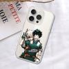 Phone Case Amine M-My Hero Academias For Samsung S26 S25 S24 S23 S22 S21 S20 FE Note20Plus Ultra Edge 5G Clear Soft TPU Cover