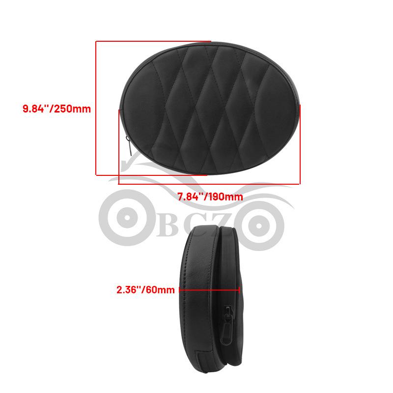 Driver Back Support Cushion for Harley Big Glide/Street Glide Motorcycles
