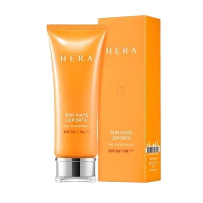 HERA Sunmate Report Pro Waterproof Zonnebrandcrème SPF50+ PA++++ 70ml | Langdurige UV-bescherming, Koreaanse Schoonheid, Actieve Buiten Zonneverzorging