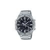 CASIOEDIFICE serie 100 metri impermeabile movimento al quarzo cinturino in acciaio inossidabile orologio giapponese e coreano orologio da uomo quadrante nero ERA-110D-1A