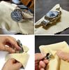 5 Stainless Steel Band 20mm 3358JB SNKD99K1 SNKE01 Chamois Leather 100x150mm [Seiko] / +