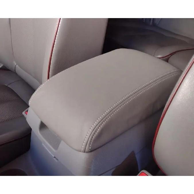 Microfibre Leather Center Armrest box Cover For Hyundai Santa Fe 2006 2007 2008 2009 2010 2011 2012 car accessories interior