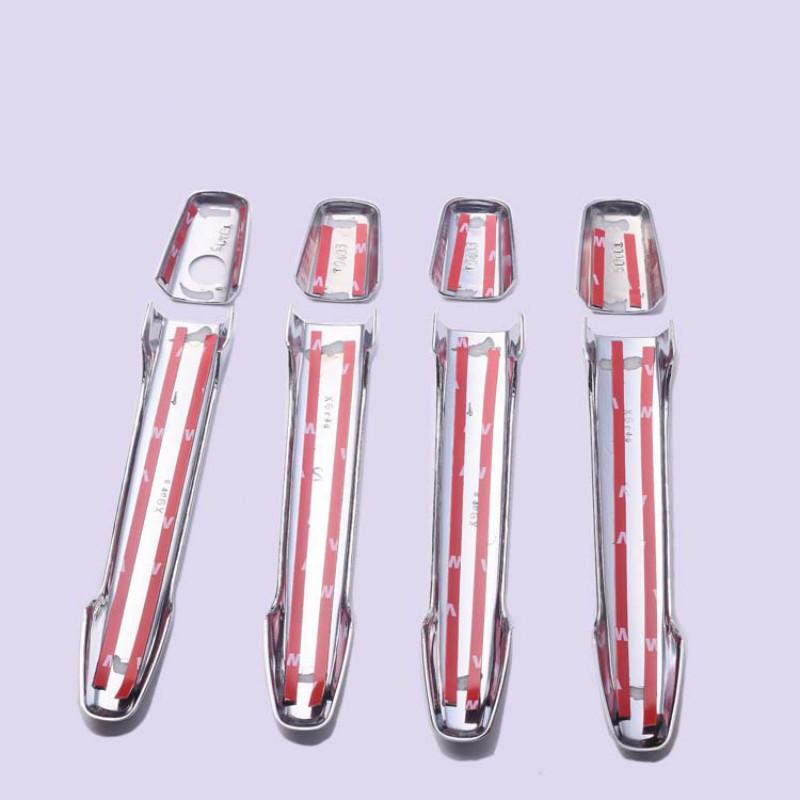 For Mitsubishi Outlander Lancer ASX 2008 2009 2010 2011 2012 2013 2014 2015 2016 2017 ABS Chrome Door Handle Cover Excessories