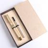 Signature Pen Red Metal Creative Hollow Black Business Fountain Pen Blue Orb Pen Gift Box Set Can Be Ordered.