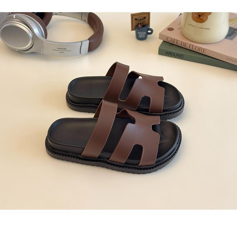 Kids Soft Sole Hollow Out Casual Beach Slide Sandals For Boys And Girls