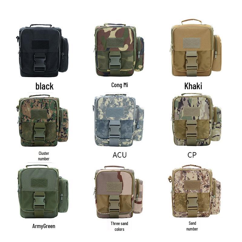 Men's Camouflage Multifunctional Outdoor Tactical Messenger Bag