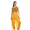 Lady Belly Dancer Costume Belly Dancing Sequins Bra Tops Lantern Pants Trousers Halloweem Performances Costume for Womens