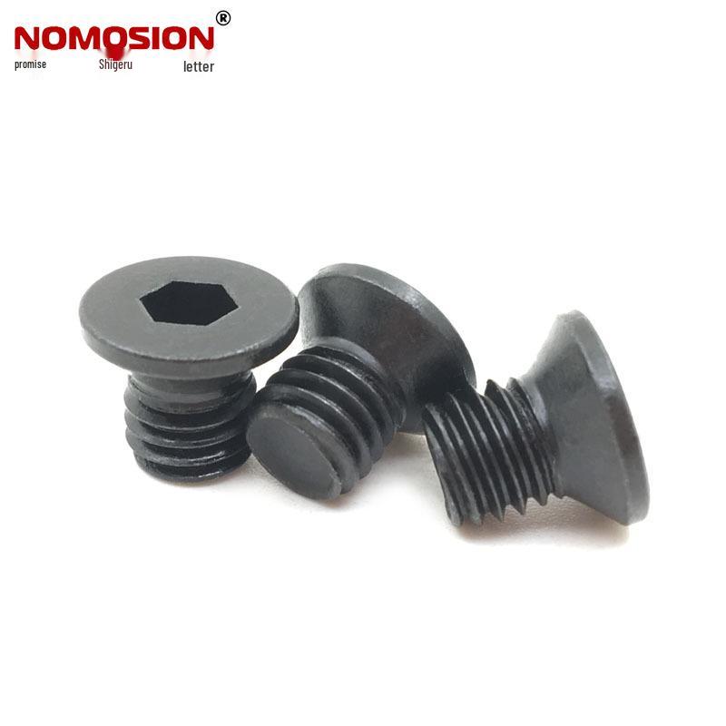 DL810 CNC Tool Holder Shim Screw, D-Type, A Hex Socket, Large Head, M8x10.5