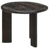 Nesting Coffee Tables Set 3 Pcs White Solid Mango Wood