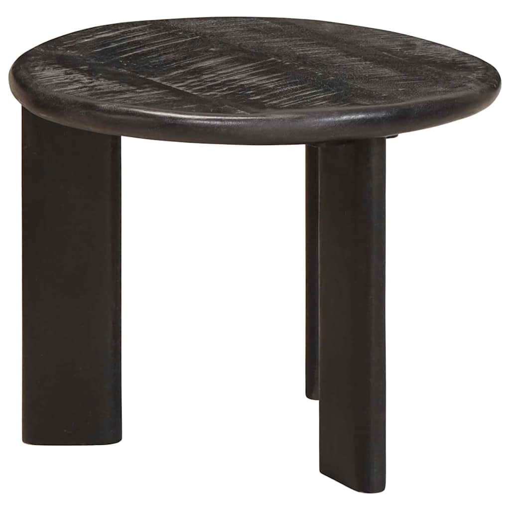 Nesting Coffee Tables Set 3 pcs White Solid Mango Wood