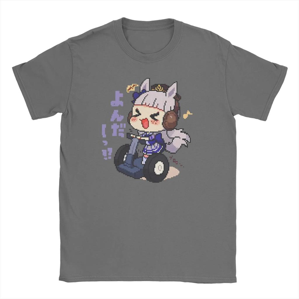 Oguri Cap Uma Musume Pure Cotton T-Shirt Men Summer Streetwear T Shirts O Neck Trendy Cool Tee Shirt Cheap Clothes