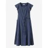 Cc Collect Linen Blend Belted Maxi Dress C252mse039