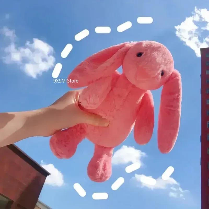 25cm Cute Baby Rabbit Plush Toy Long Ear Soft Stuffed Bunny Doll Sleeping Toy Girls Kids Kawaii Plush Animal Birthday Gifts