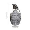 1PC Creative Grenade-shaped Glass Bottle, High Borosilicate Material - Smooth and Heat-resistant | Perfect for Whisky, Vodka and Other Drinks