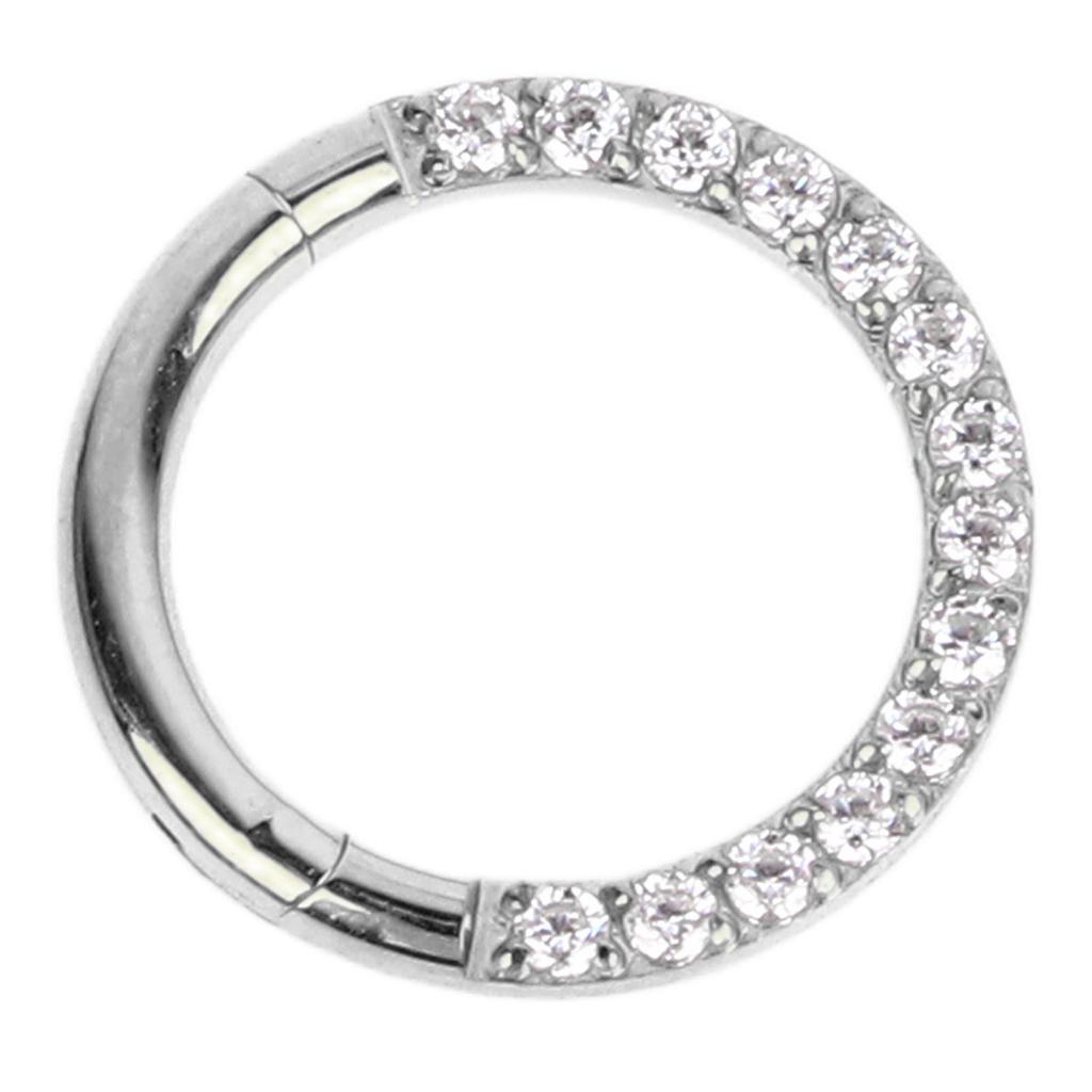 Nose Hoop 3 Piercing Nose Hoop Zirconia Decoration Skin Friendly Exquisite Jewelry