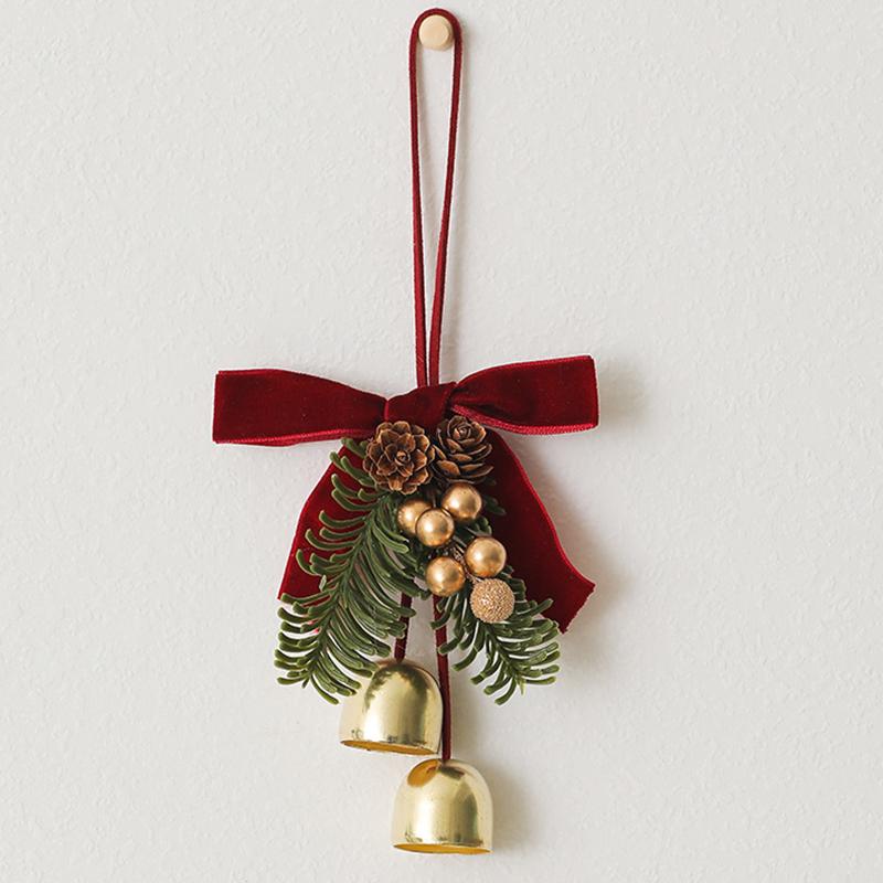 Christmas Deer Antler Design Home Decoration Pendant Wall Hanging Christmas Decorations Xmas Atmosphere 20cm