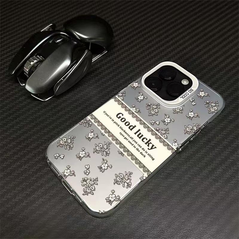 

Lucky Floral iPhone Case: Fits Apple Pro Max Models - Aesthetic Design for iPhone 14, 15, 16 & 17 iPhone 13 Mini
