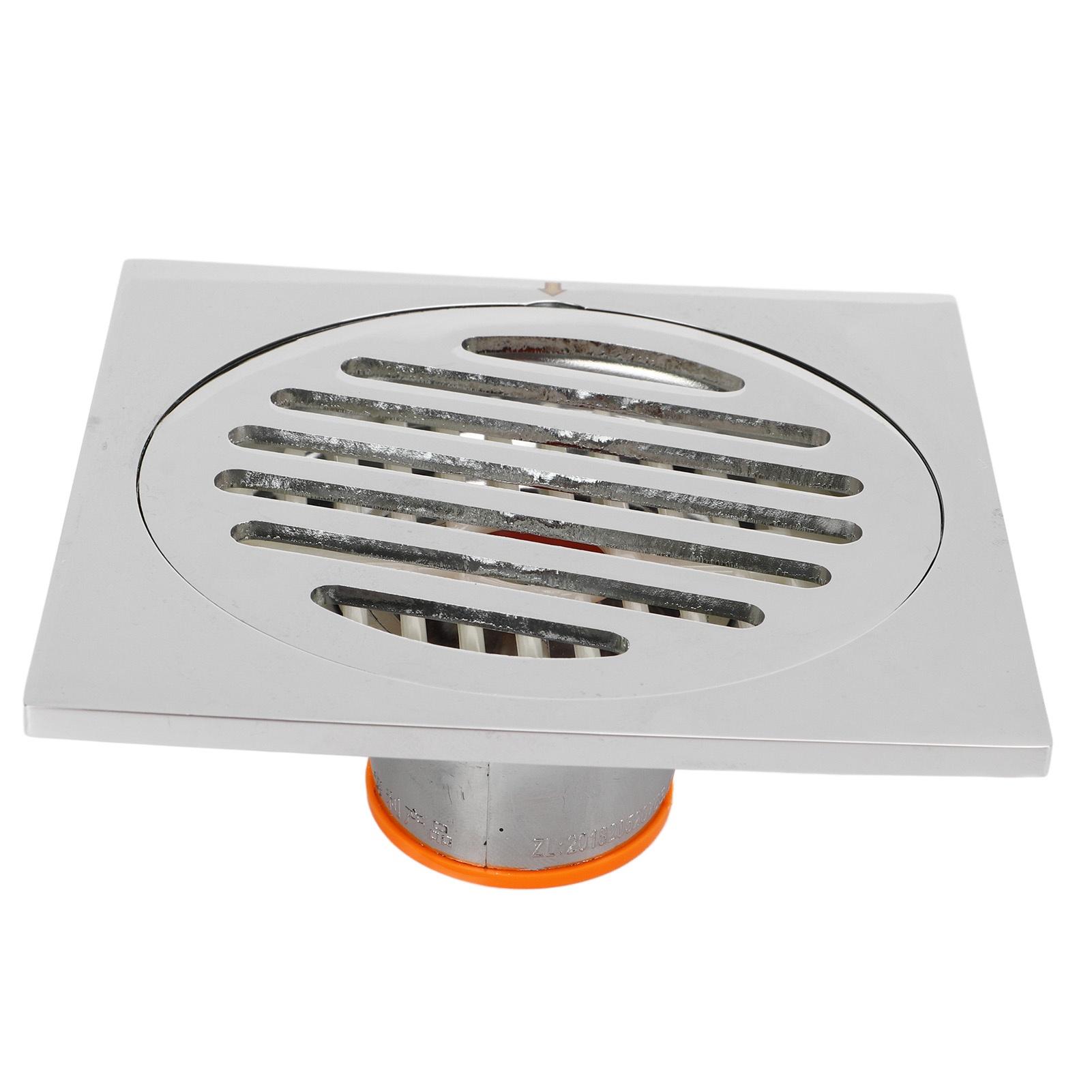Magnetic Levitation Floor Drain Stainless Steel Odor Proof Large Displacement Shower Copper Floor Drain